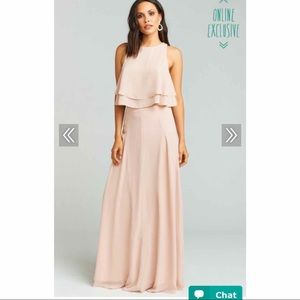 Bridesmaid Dress - Show me your mumu - Blush color